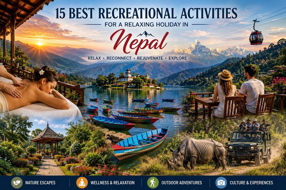 15 Best Recreational Activities for a Relaxing Holiday in Nepal