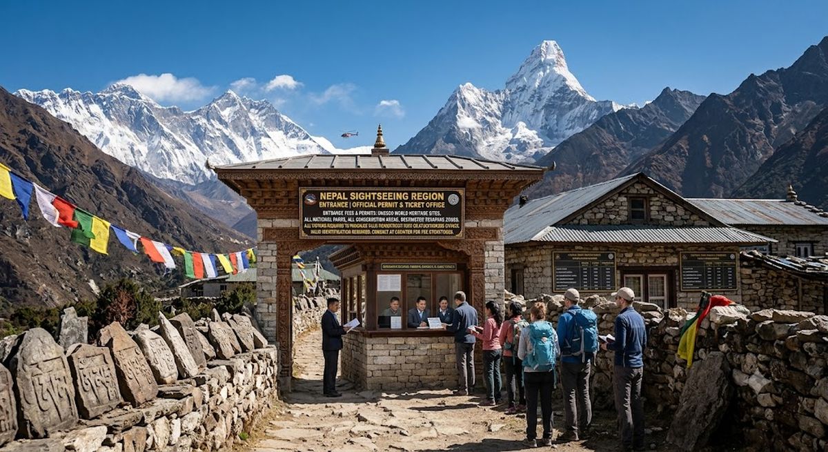 Entrance Fees In Sightseeing Spots In Nepal