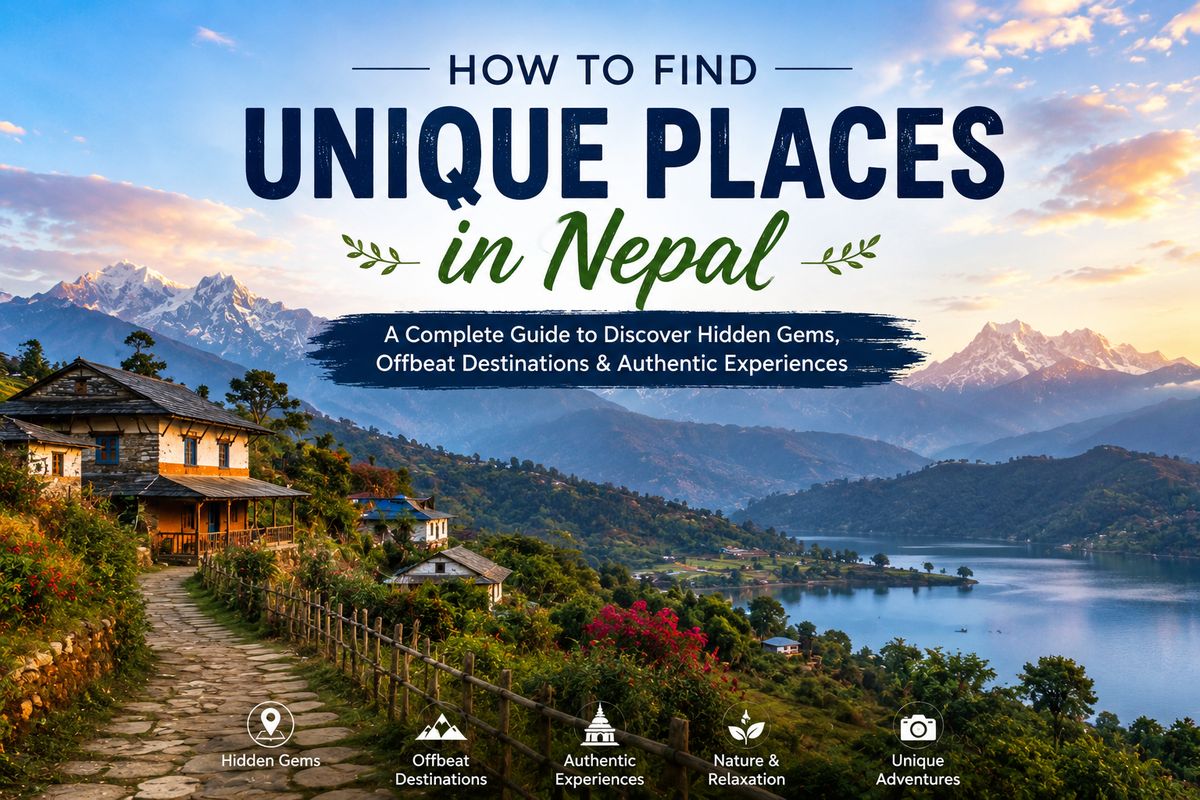 How To Find Unique Places In Nepal