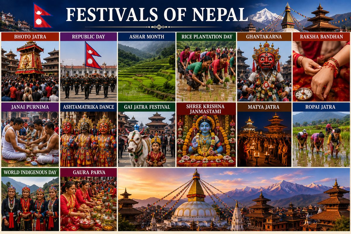 Festivals of Nepal: Traditions, Spirituality, and Cultural Heritage
