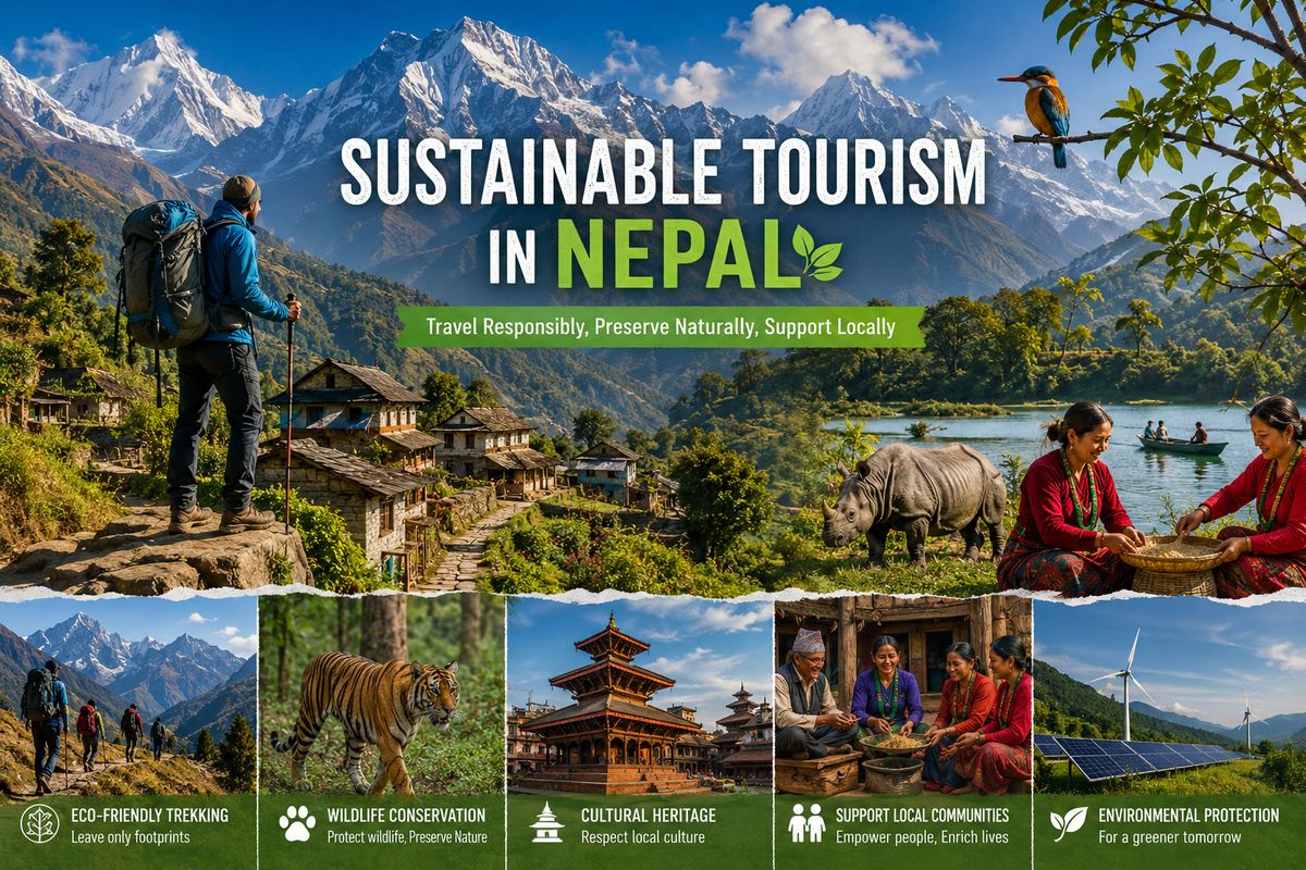 Sustainable Tourism Activity In Nepal