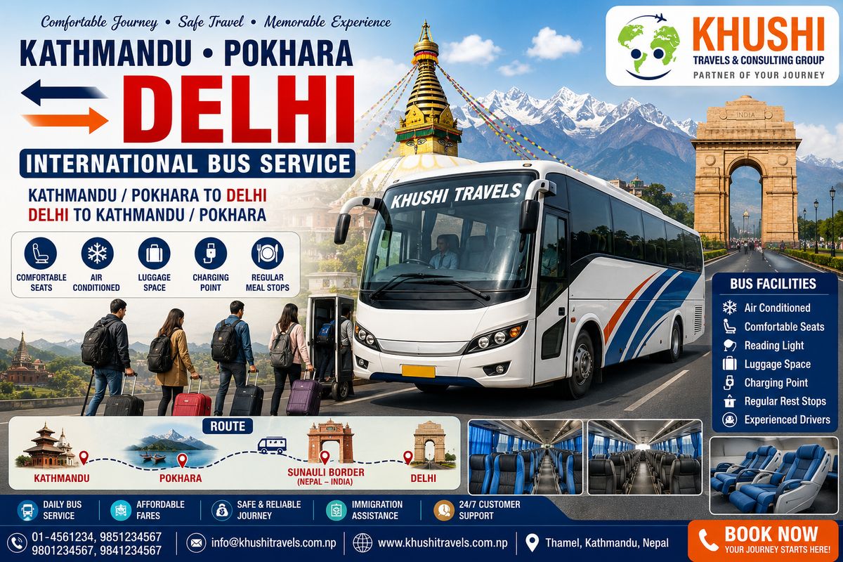 Kathmandu - Delhi - Kathmandu