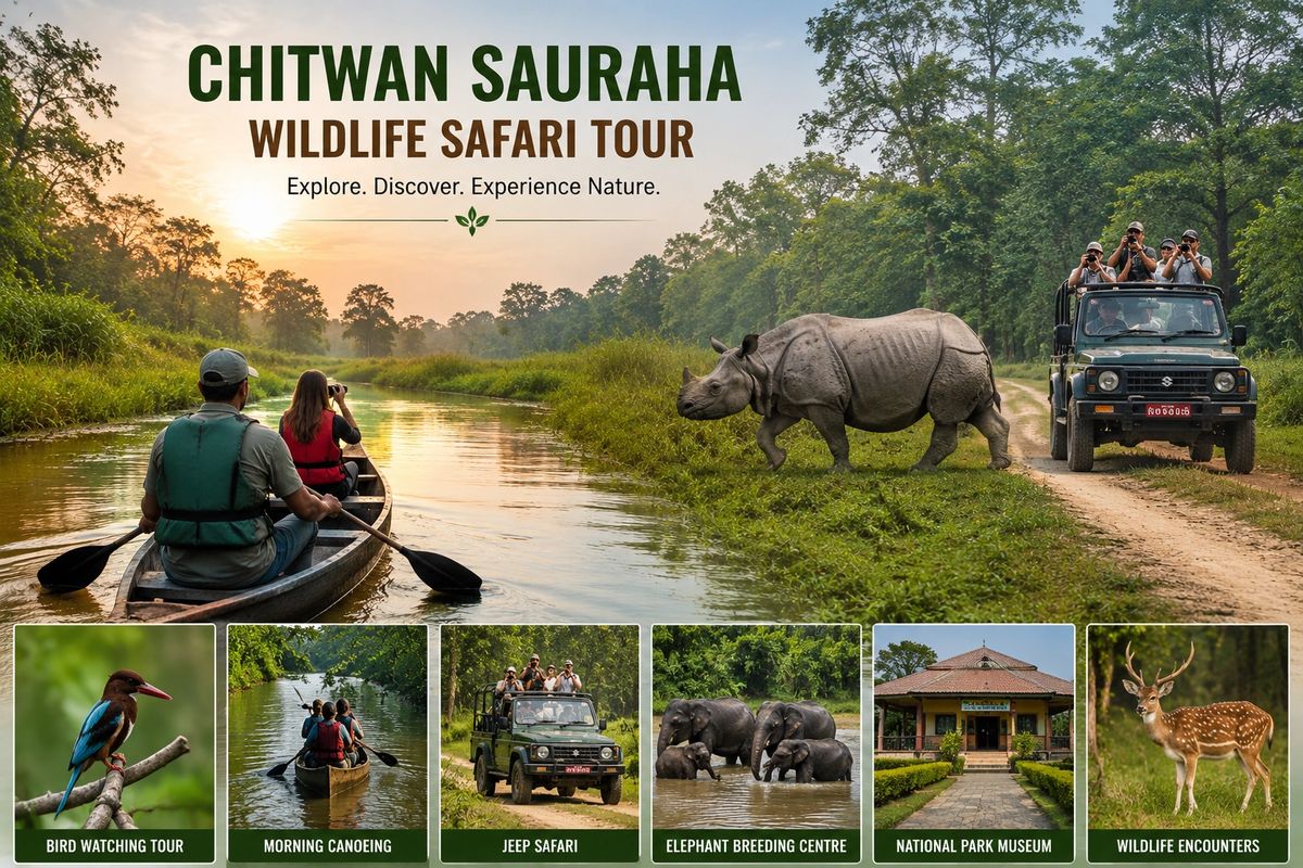 Chitwan Sauraha Jungle Safari Tour Package