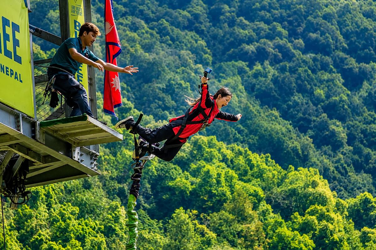 Ultimate Nepal Adventure Tour Package – Bungy Jumping, Rafting, Paragliding & Safari photo 1