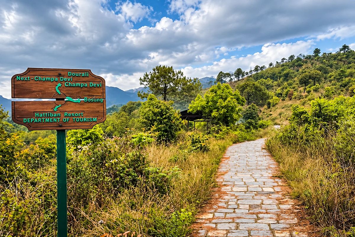 Champadevi to Chandragiri Hike: Scenic Ridge Trail Near Kathmandu
