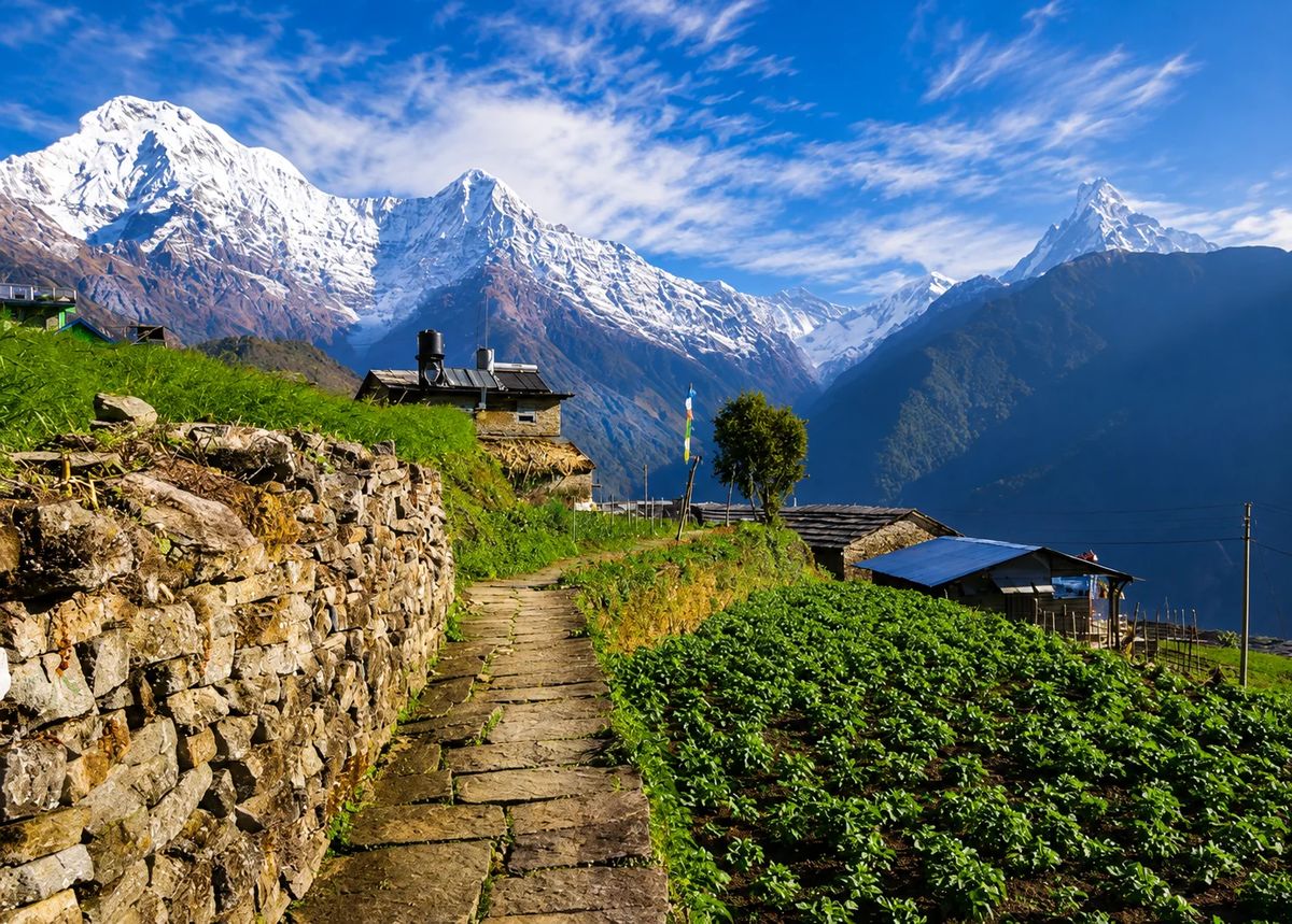 Pokhara to Ghandruk Trek – 2 Nights 3 Days Annapurna Village Adventure