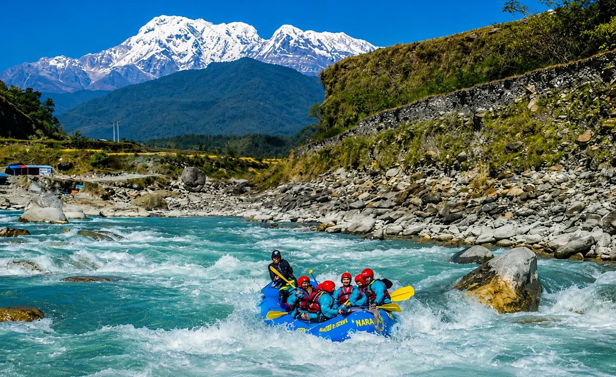 Ultimate Nepal Adventure Tour Package – Bungy Jumping, Rafting, Paragliding & Safari photo 5