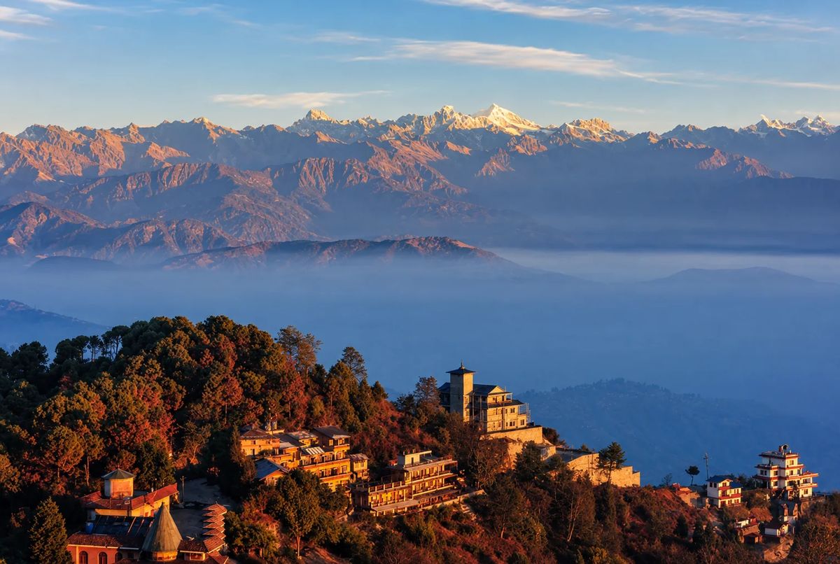 Kathmandu to Kakani Nature Tour with Waterfall, Strawberry Farm and Sunset