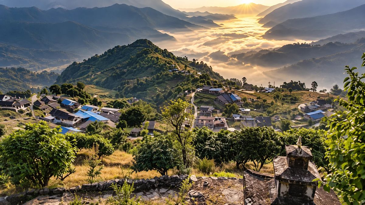 3-Day Lwang Village & Tea Garden Tour with Himalayan Experience