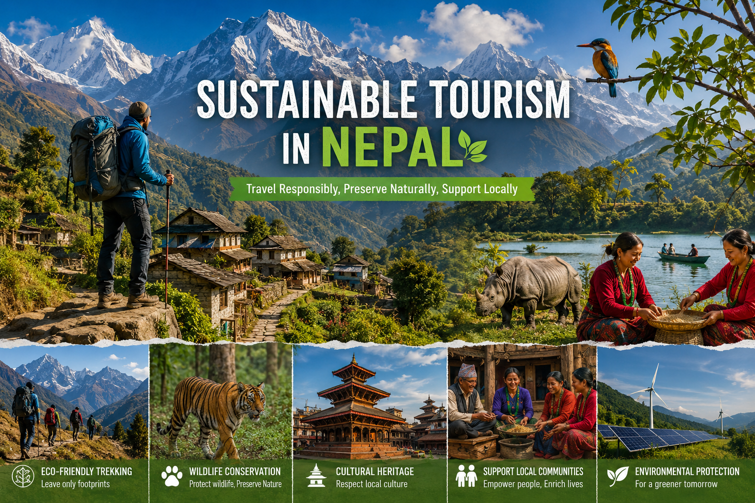 Sustainable Tourism Activity In Nepal