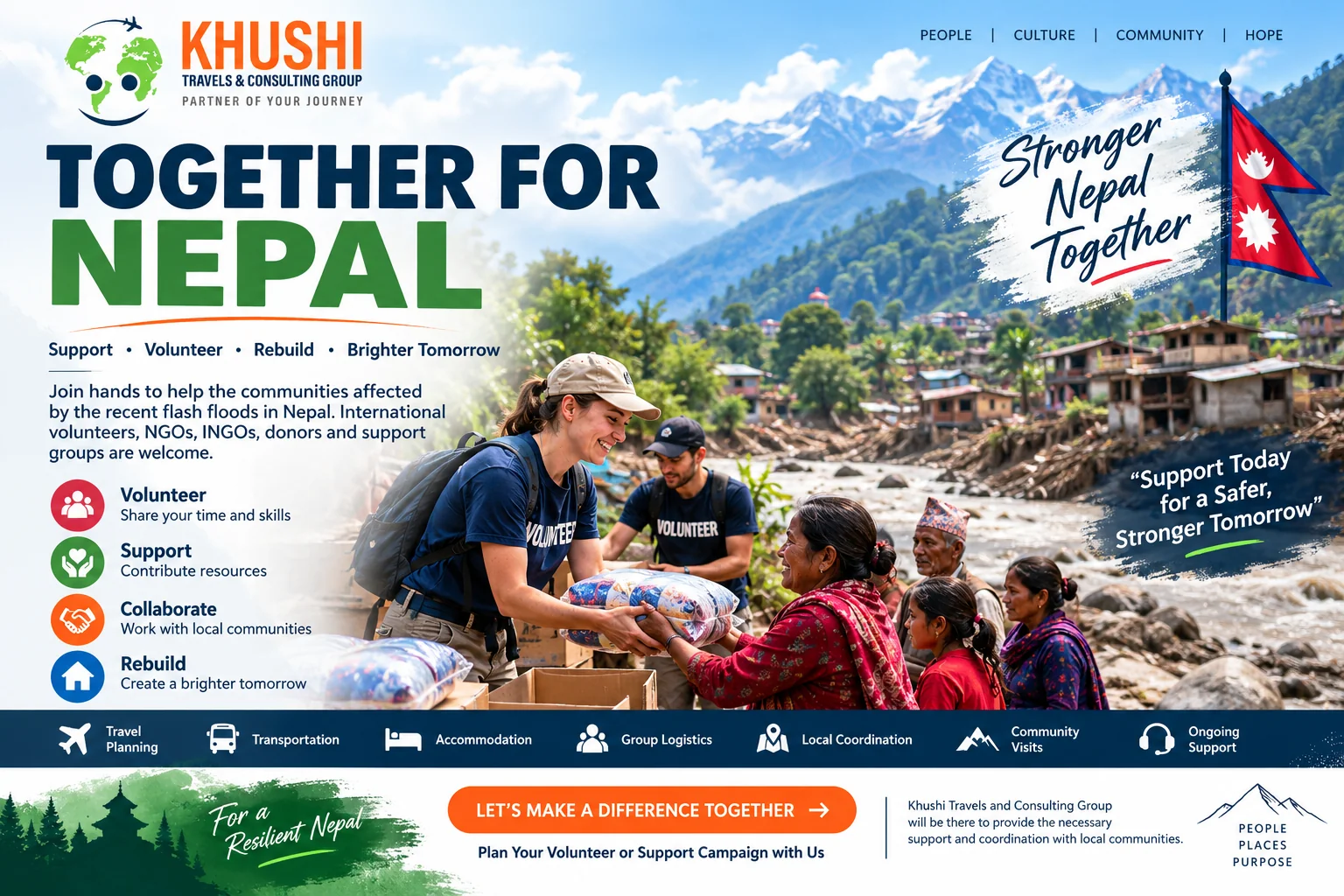 Volunteering in Nepal After Floods: How International Groups Can Help