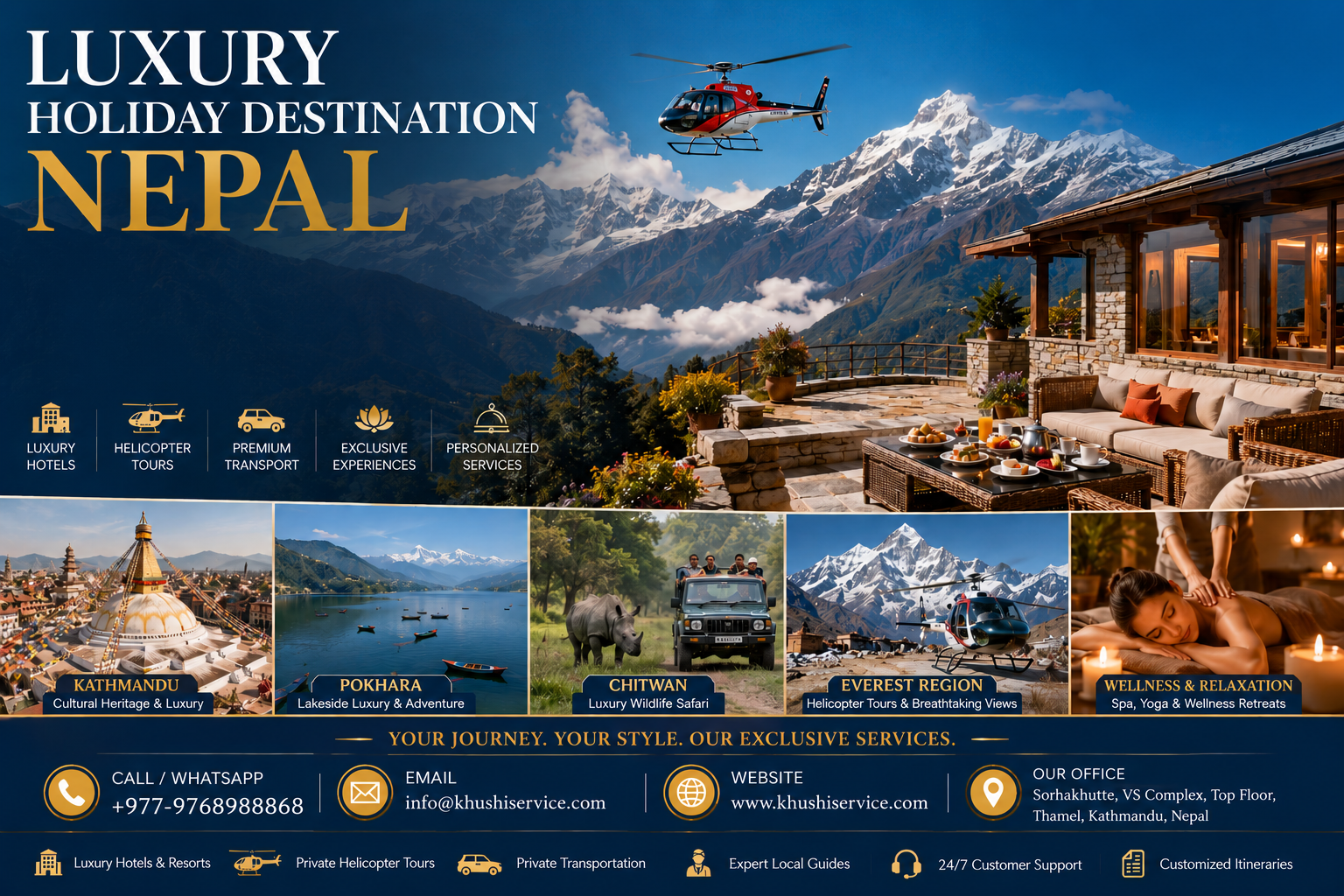 Luxury Holiday Destination Nepal
